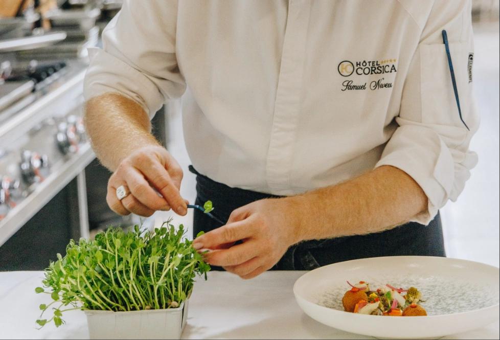 Hôtel 5 étoiles avec vue et restaurant gastronomique