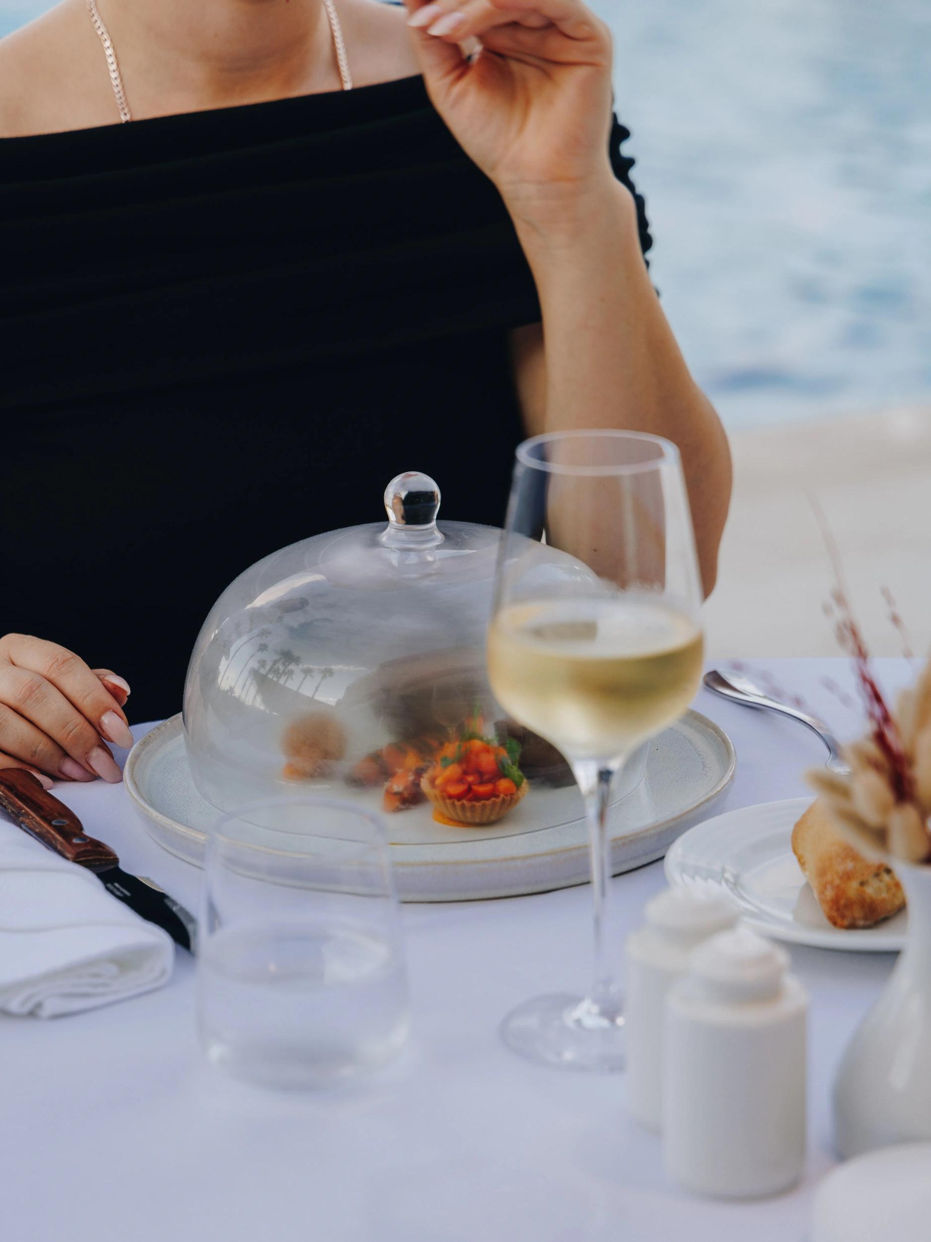 des mets de choix au restaurant gastronomique de l'hôtel Corsica à Calvi